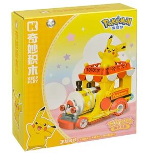 Pikachu Parade Train Building Blocks Set – Pokémon-Themed Construction Toy